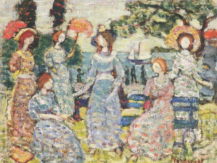 Maurice Prendergast The Grove China oil painting art